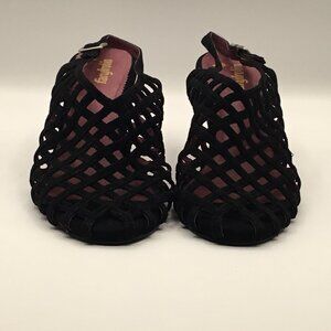 Fanylrobin Black Net Style Shoe